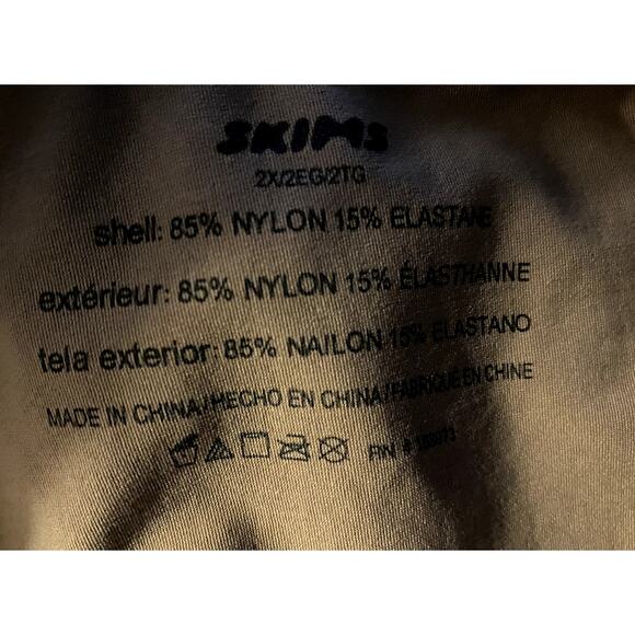 NWT SKIMS Soft Smoothing Seamless THONG BODYSUIT Color Sienna Size 2X - Picture 3 of 8